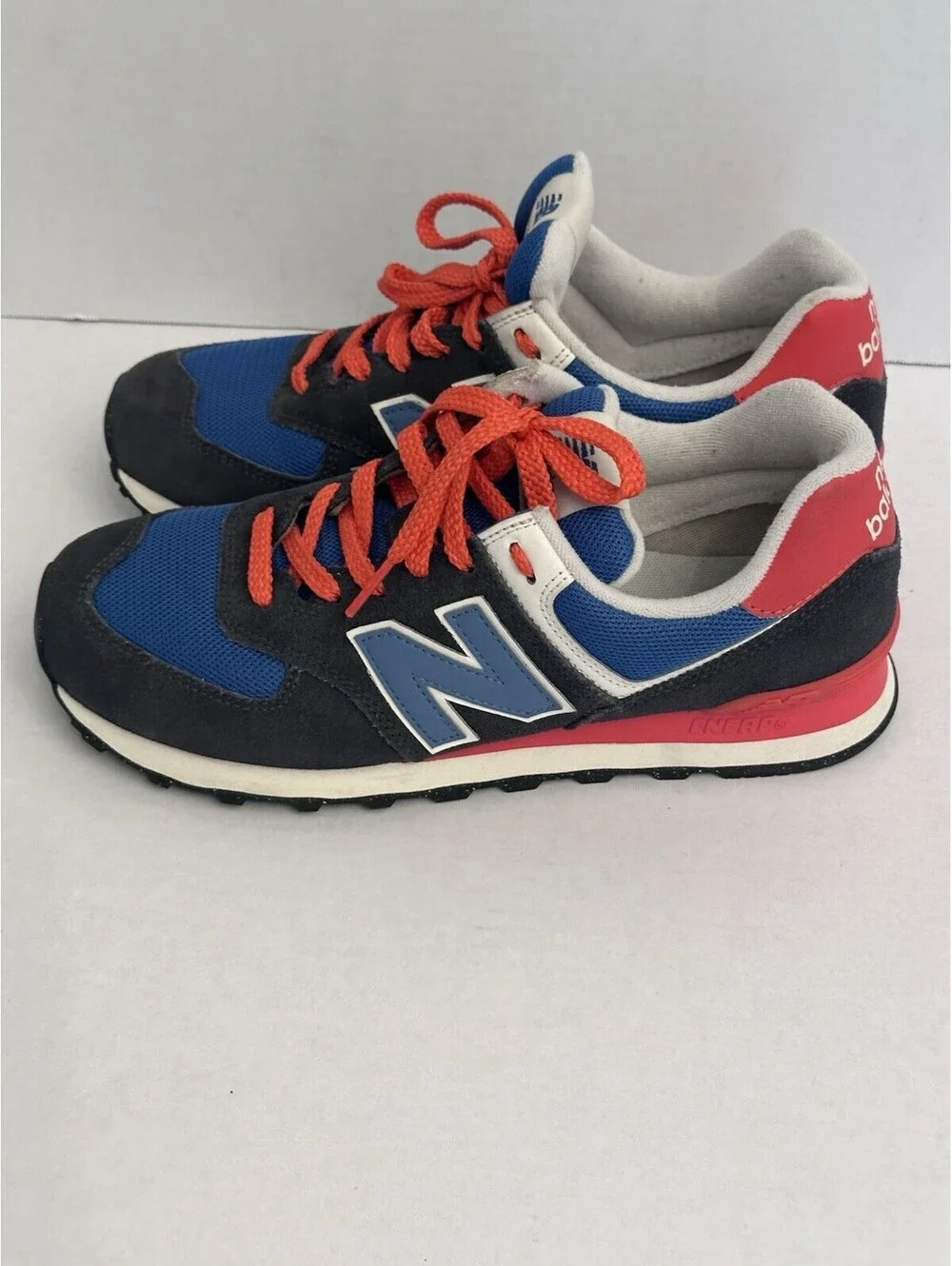New Balance 574 Phantom Blue Blast Red Men’s 8 Women 9.5 U574RBA 2024